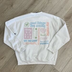 “Stay Positive” Crewneck